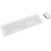 Rapoo 8210M Multi-Mode Wireless Keyboard and Mouse Set, White
