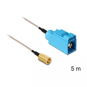 Coaxial Cable DeLOCK 88671 5m SMA FAKRA Z Brown