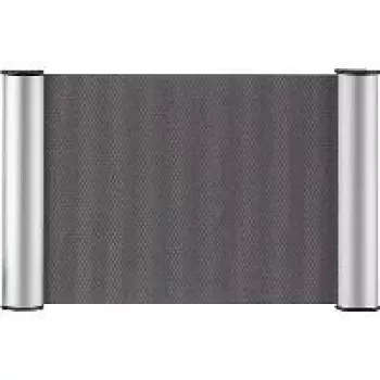 Door sign clip Franken BS0603 holder for 245×155 mm panels, wall-mounted display accessory