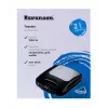 Ravanson OP-7050 3-in-1 Sandwich Maker, 1200 W, Black/Silver