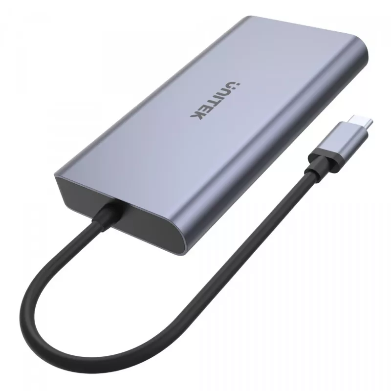 Hub UNITEK uHUB S7 USB 3.2 Gen 1 Type-C Grey