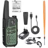 Handheld walkie-talkie Baofeng BF-T25E — 16 channels, 2×1400 mAh Li‑Ion, VOX, LCD, green, set of 2