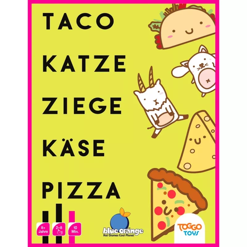 Taco Cat Goat Cheese Pizza, Card Game