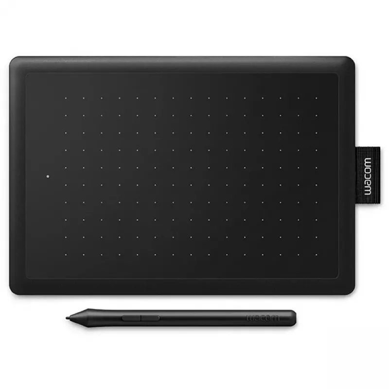 Wacom One by Small graphic tablet Black 2540 lpi 152 x 95 mm USB