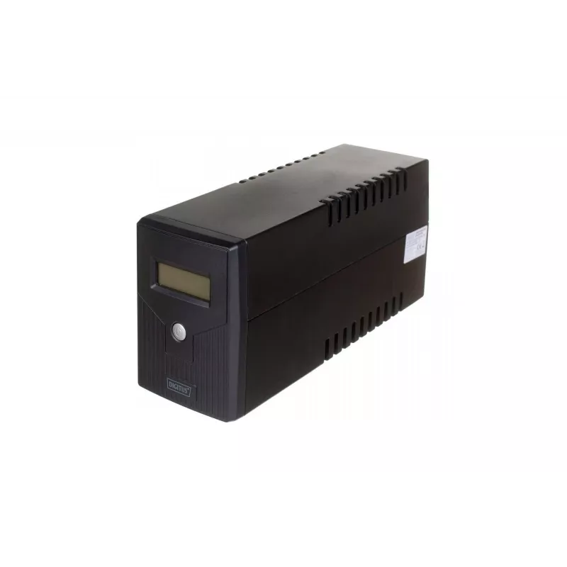 Uninterruptible Power Supply DIGITUS DN-170064-LCD-B 800VA 480W Line-Interactive with LCD