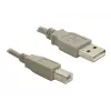 USB Cable DeLOCK 82216 USB 2.0 3m USB A USB B Grey