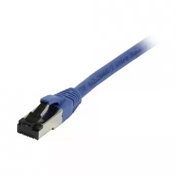 Synergy 21 Patch Cable RJ45, CAT8.1 2000Mhz, 7.5m, Blue, S-STP(S/FTP), TPE(Ultra SuperFlex), AWG26, Synergy 21 - Digital/Data - Network