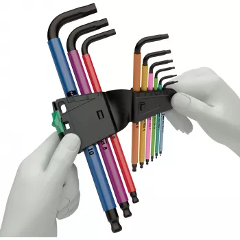 L-shaped hex key set Wera 05022210001