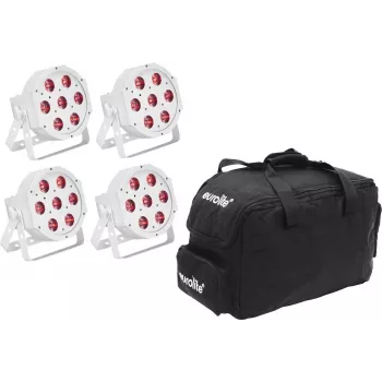 LED spot light EUROLITE SLS-7 HCL 4x White with soft bag
