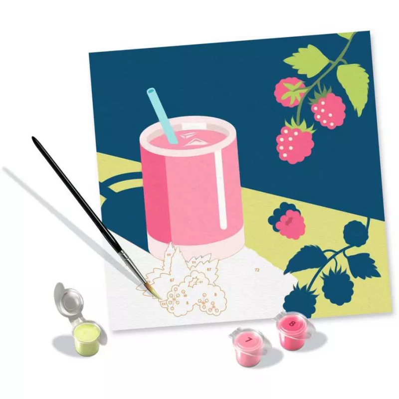 Ravensburger CreArt painting kit — Mocktail Raspberry (25562) art set