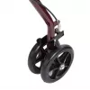 Four-wheel walker with seat function