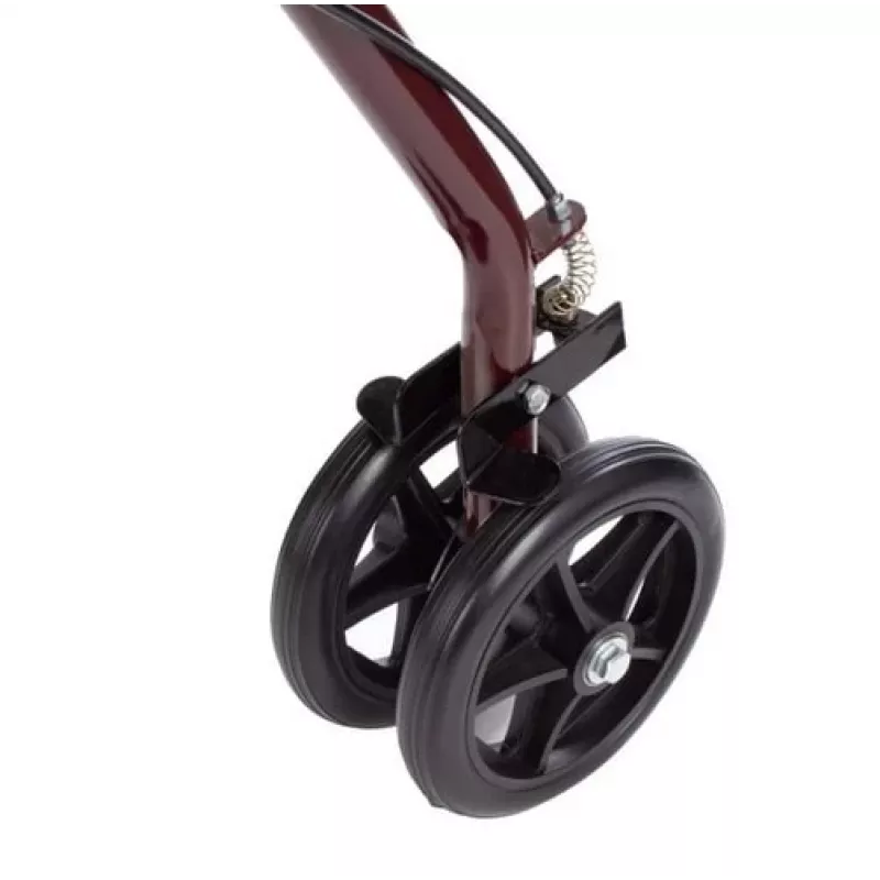 Four-wheel walker with seat function