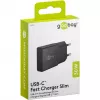 Goobay USB-C™ PD GaN Fast Charger Slim (30 W) black