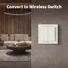 AQARA Light Switch H2 EU (4 Buttons, 2 Channels) (WS-K08D) - Zigbee and Thread wallswitch with 2 relays