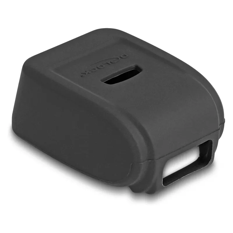 Case DeLOCK 90508 Protective Cover for ring scanner Black Silicone