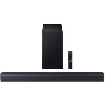 Soundbar Samsung HW-B450F/EN 2.1‑ch Bluetooth with Wireless Subwoofer, 300 W RMS, Dolby Audio, ARC