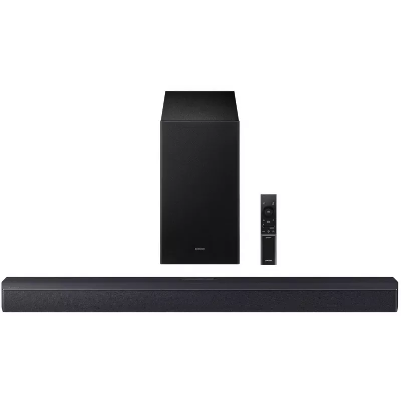 Soundbar Samsung HW-B450F/EN 2.1‑ch Bluetooth with Wireless Subwoofer, 300 W RMS, Dolby Audio, ARC