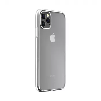 Protective hard case Devia Glimmer series for iPhone 11 Pro Max, silver, PC