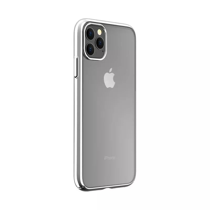 Protective hard case Devia Glimmer series for iPhone 11 Pro Max, silver, PC
