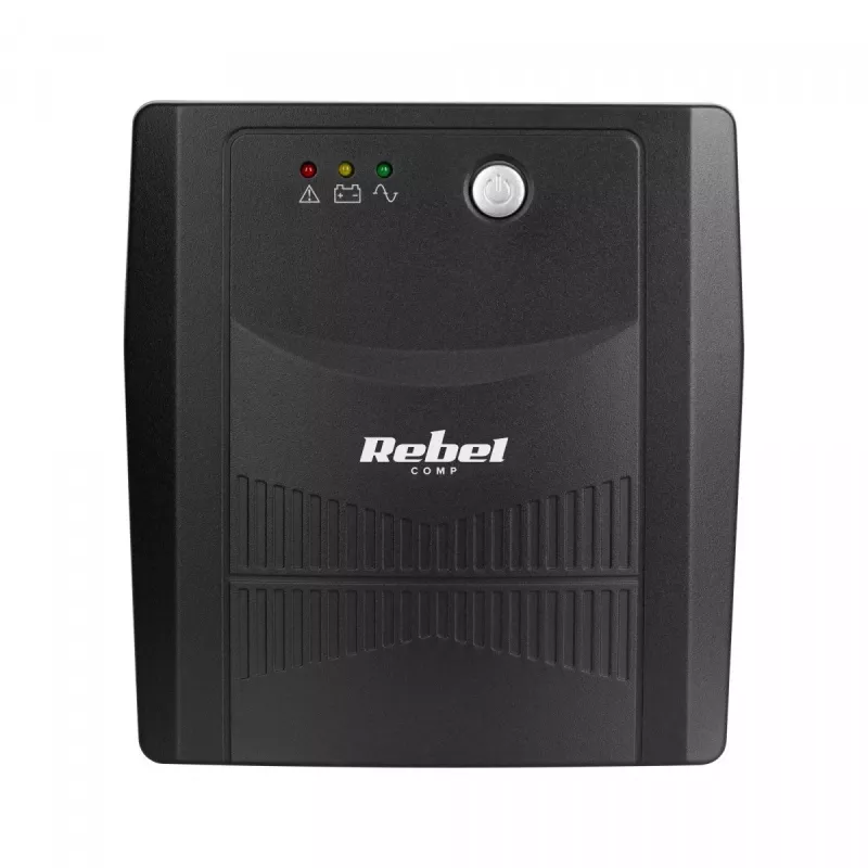 Uninterruptible UPS REBEL model Micropower 1000 (offline, 1000VA / 600W, 230 V, 50Hz)