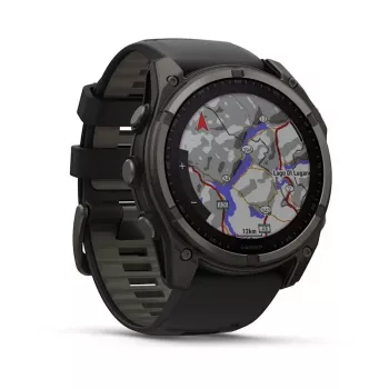 Garmin fenix 8 3.56 cm (1.4) 51 mm Digital 280 x 280 pixels Touchscreen Titanium Wi-Fi GPS (satellite)