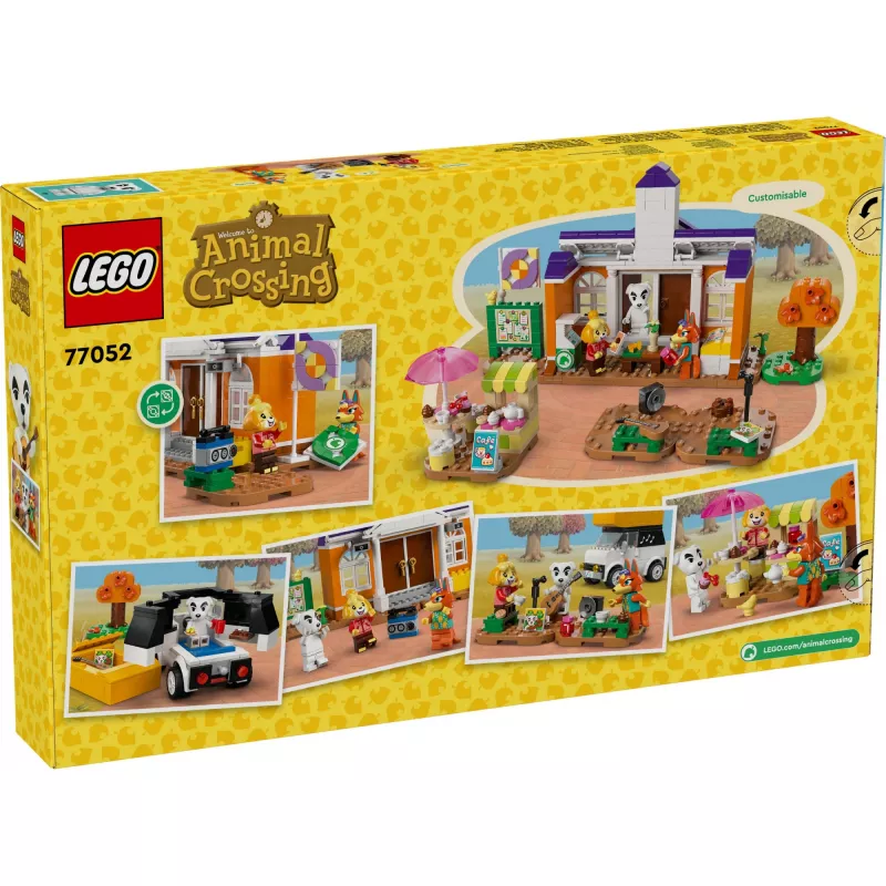 LEGO Animal Crossing 77052 K.K.'s koncert pa bytorvet