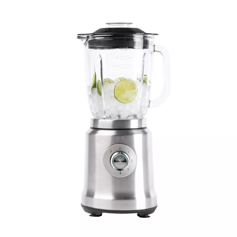 Tabletop blender JATA JEBT1241 Metallic Transparent