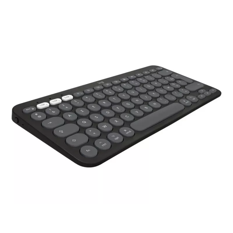 Logitech Pebble 2 Combo for Mac Wireless Keyboard Mouse QWERTZ German Graphite