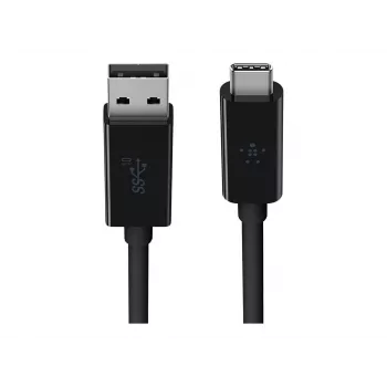 USB Cable Belkin USB-A - USB-C 0.9m F2CU029BT1M-BLK