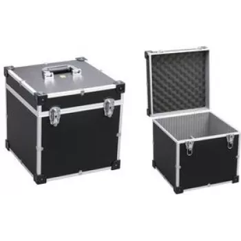 Toolbox allit AluPlus 14 — portable metal toolbox with aluminium profiles, model 421050, black
