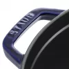 Staub 24 cm Round Cast Iron Cocotte Dark-Blue