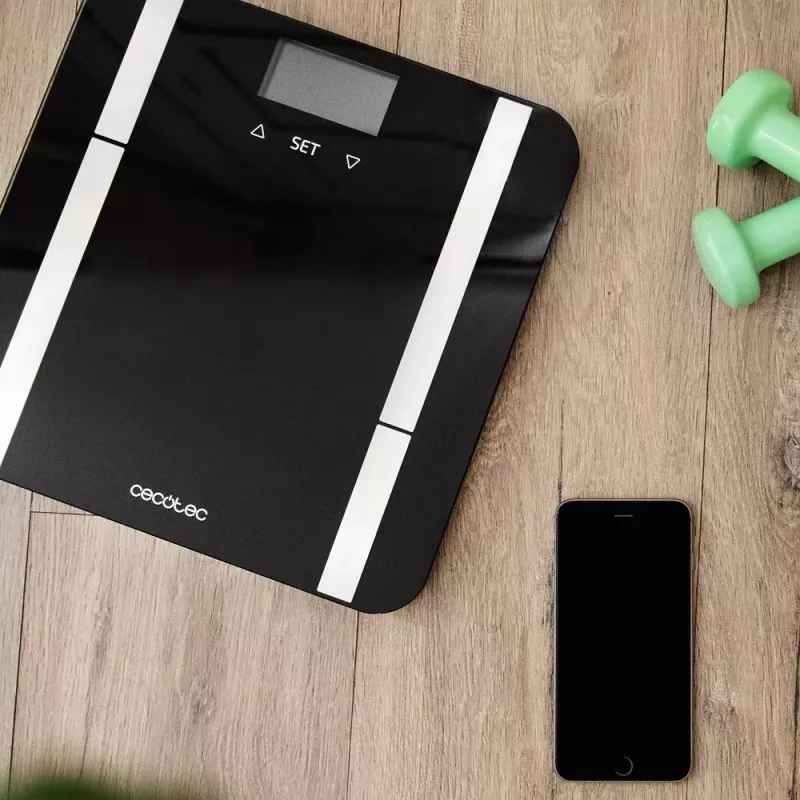 Cecotec | Smart Bathroom Scale | Surface Precision 9450 Full Healthy | Maximum weight (capacity) 180 kg | Accuracy 100 g | Black