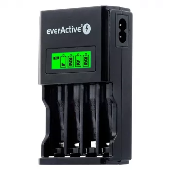 Battery charger everActive NC450B — 4‑cell AAA charger, 110/230V AC, black