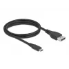 USB Type-C to DisplayPort Cable DeLOCK 86040 8K 60 Hz 1.5 m