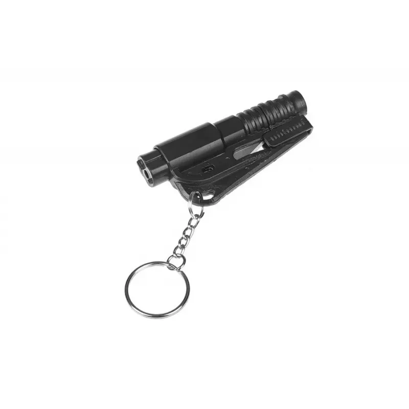 Emergency tool GUARD YC-004-BL — belt knife with whistle, glass breaker, technopolymer, 75×35×15 mm, 100 g