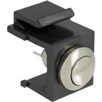 Wire connector Keystone DeLOCK 86402 LED Black Stainless steel