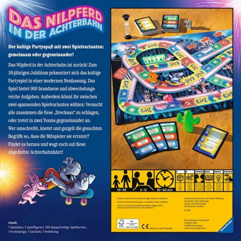 Das Nilpferd in der Achterbahn, Party Game