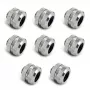 XSPC Connector G1/4 to 14mm Hardtube, chrome - 8 pieces