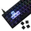 Mechanical Keyboard White Shark Shinobi-2 Blue Switch Black US layout