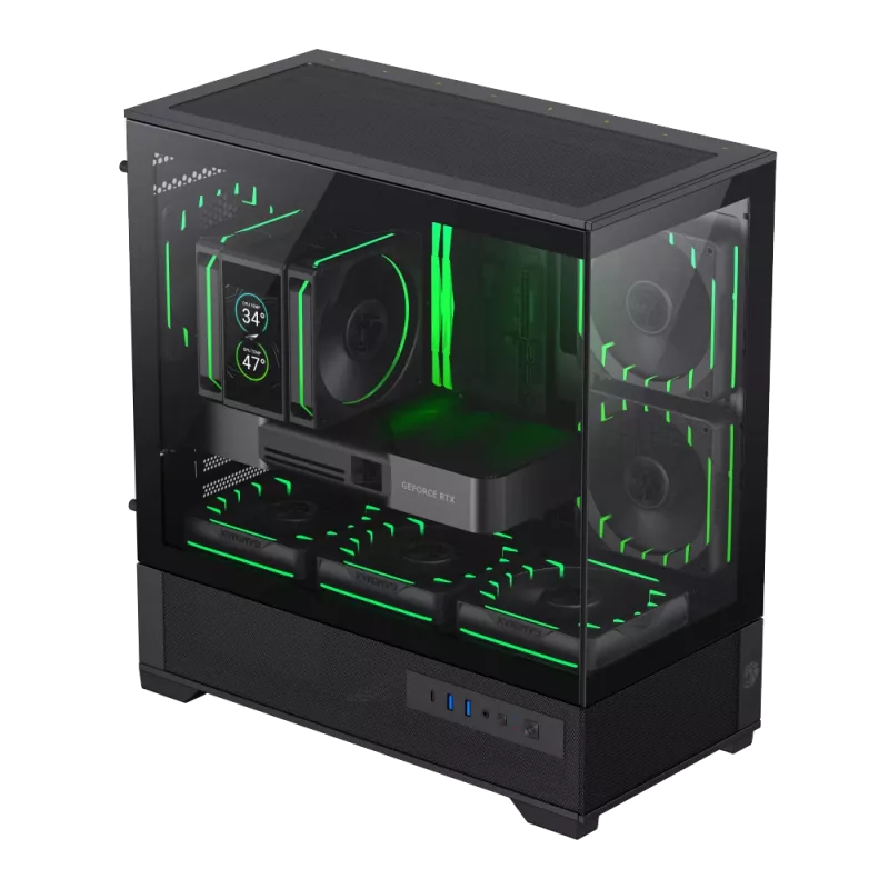 Gamemax Case | VISTA 2 MB | M-ATX