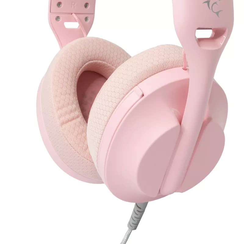 Headphones White Shark GH-2440 Parrot Pink
