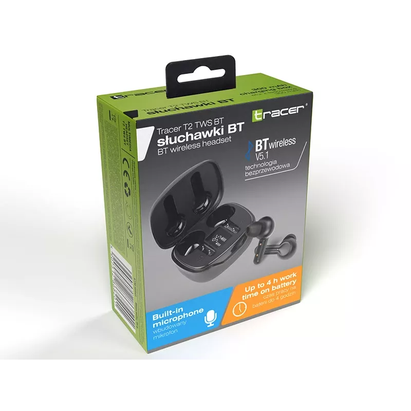 Headphones Tracer T2 TWS
