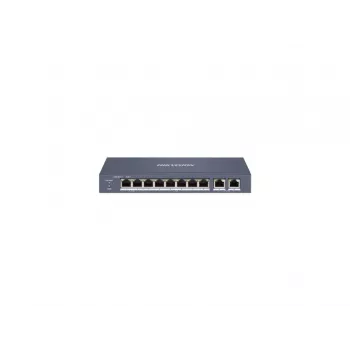 Hikvision DS-3E1310HP-EI 8 Port Fast Ethernet Smart POE Switch
