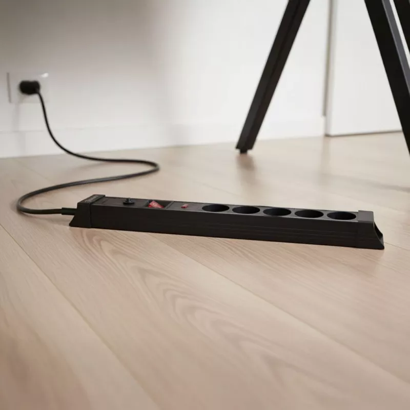 Surge protector Hawk HWPS503BK 3m power strip with 3 m cable