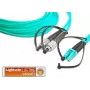 Lightwin LDP-50 FC-LC 5.0 OM3 Fibre Optic Cable 5 m LSOH 2x FC 2x LC turquoise (LDP-50 FC-LC 5.0 OM3)