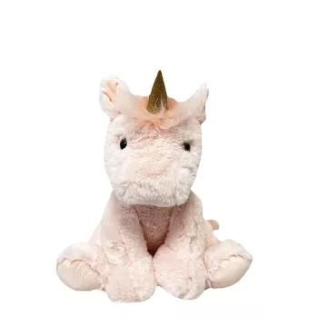 Plush toy TULILO Mascot Lily Unicorn 30 cm — soft stuffed animal, sitting design