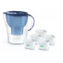 Water filter jug BRITA Marella XL with 5 MAXTRA PRO cartridges, blue