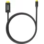 Mobile phone cable Vision TC 2MUSBCHDMI8K/BL Black 2 m USB C