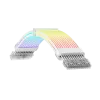 Gamemax | PSU Extension cable | VGA 3x8PIN-B | White