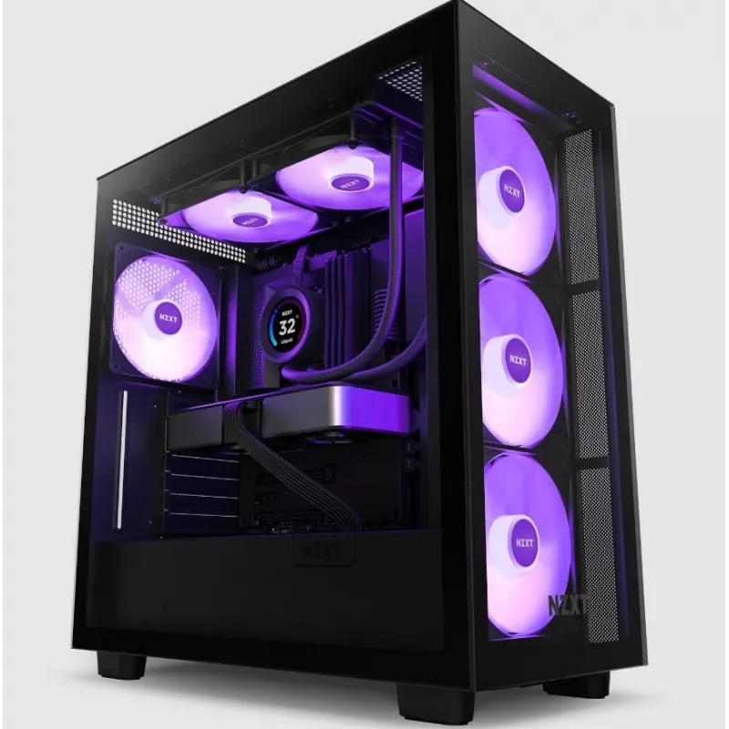 Liquid Cooler NZXT Kraken Elite 280 RGB 14 cm Black